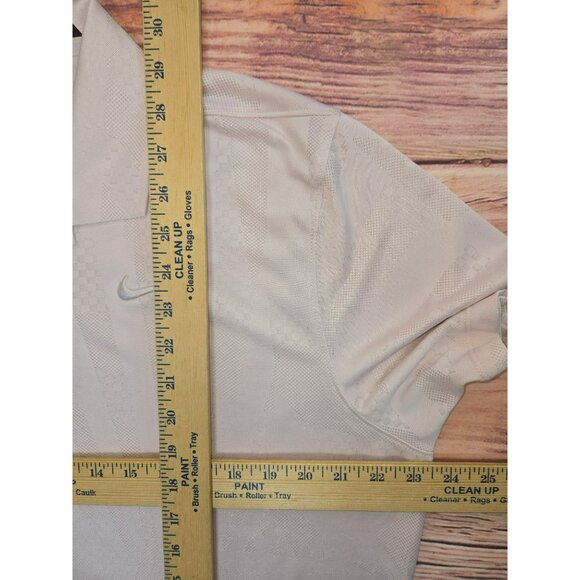 Nike Mens Dri-Fit Standard Fit Polo Shirt Large Pink Abstract - Picture 8 of 8